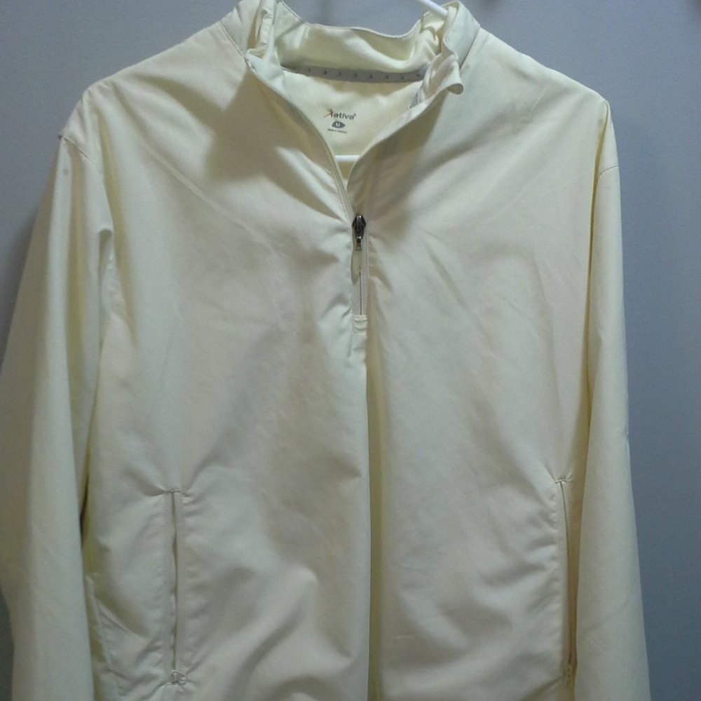 Off white Ative henley pullover jacket size M